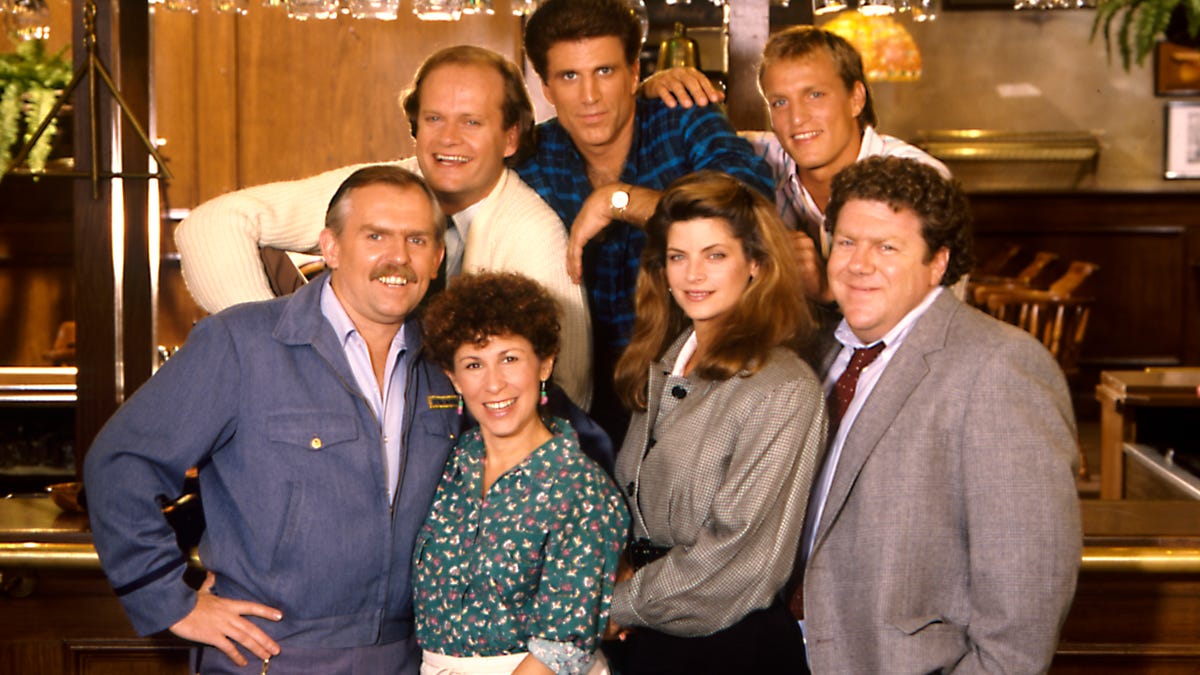 Undated cast of Cheers.