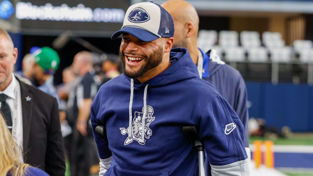 Update zur Verletzung von Dak Prescott: Cowboys-QB betritt das Feld bei ...
