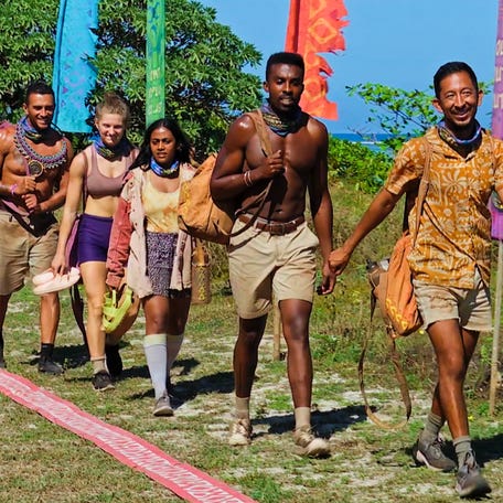 Pictured (L-R): Joe Hunter, Eva Erickson, Kamilla Karthigesu, Kyle Fraser, and Mitch Guerra.
