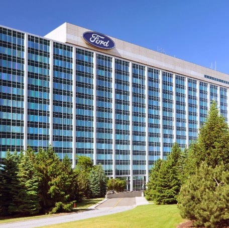 Ford World Headquarters in Dearborn, Michigan.