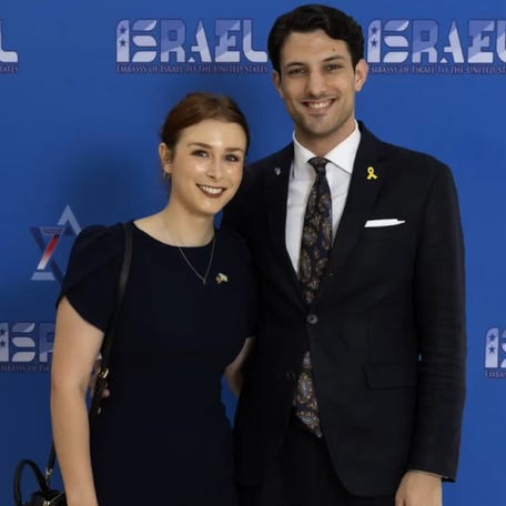Israeli's Yaron Lischinsky and Sarah Lynn Milgrim, who were killed in a shooting in Washington, D.C.