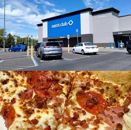 Sam's Club members will now be able to order their pizza online and have it delivered to their homes, Walmart announced.