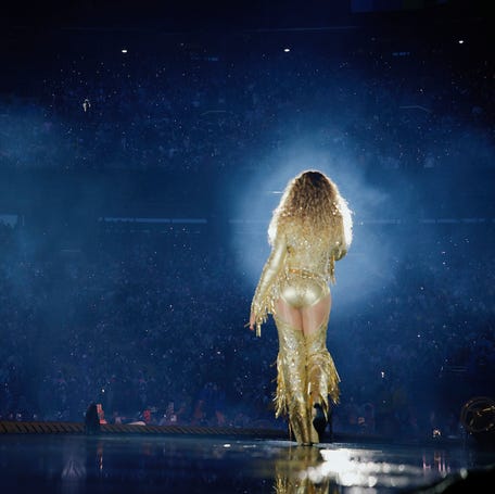 Beyoncé performs May 22 at MetLife Stadium in East Rutherford, part of the Cowboy Carter tour.
