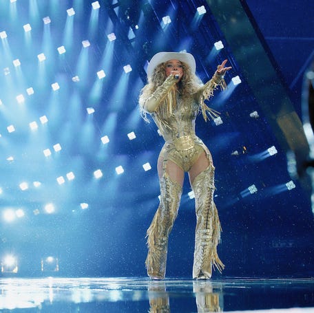 Beyoncé performs May 22 at MetLife Stadium in East Rutherford, part of the Cowboy Carter tour.