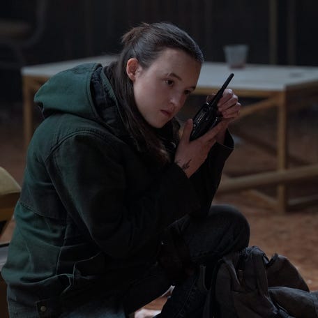 Bella Ramsey in the Season 2 finale of "The Last of Us."