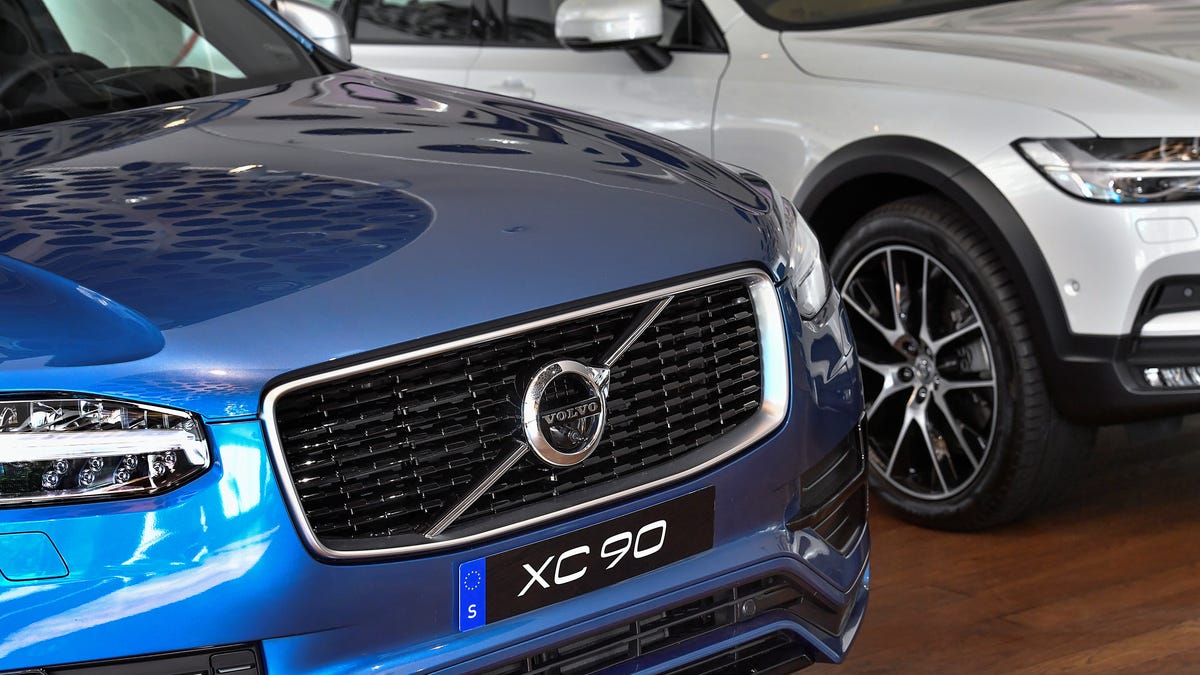 A Volvo XC 90 car is seen at the Volvo Cars Showroom in Stockholm, Sweden July 5, 2017.