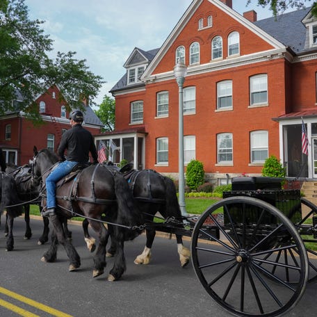The U.S. Army Caisson detachment has been training for weeks in preparation for their return to using horse-drawn caissons in funerals.