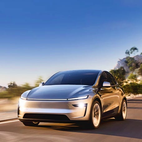 Gray 2025 Tesla Model Y