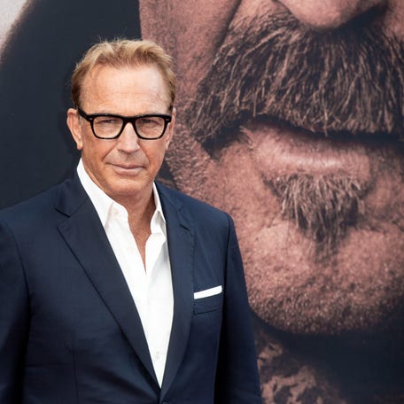 Kevin Costner attends the "Horizon" premiere on August 4, 2024, in Berlin, Germany.