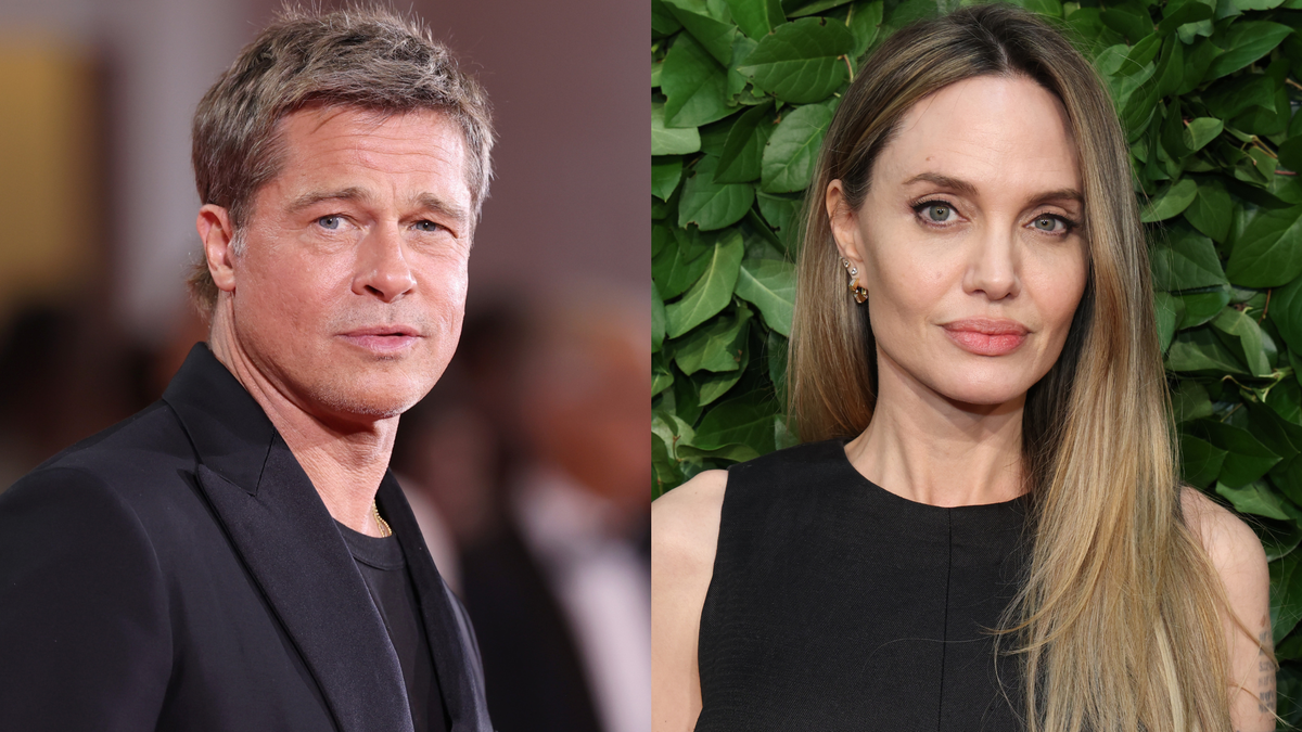 Brad Pitt, left, pictured on Sept. 1, 2024, and Angelina Jolie, seen on Dec. 2, 2024.