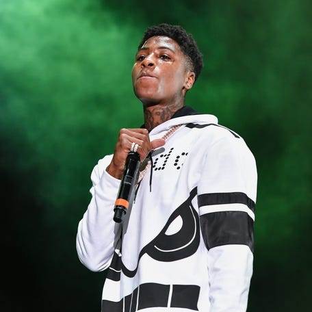 NEW ORLEANS, LA - AUGUST 25: NBA YoungBoy performs during Lil WeezyAna at Champions Square on August 25, 2018 in New Orleans, Louisiana.