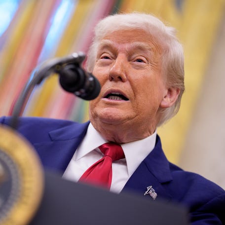 President Donald Trump at the White House on May 28, 2025.