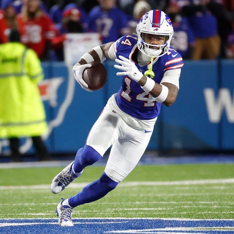 Former Buffalo Billa wide receiver Stefon Diggs.