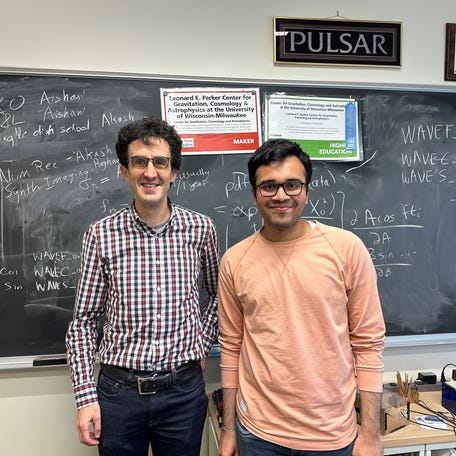 David Kaplan (left) and Akash Anumarlapudi (right) were key members of the research team.