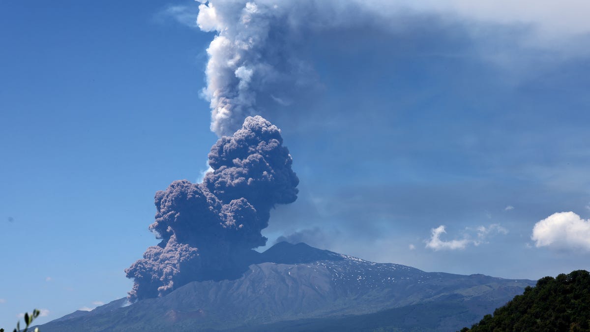 Italy Volcano Etna