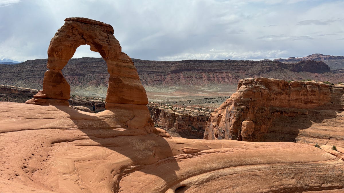 Delicate Arch is the most famous in Arches National Park.