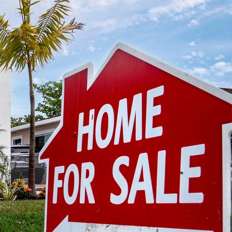 Home for sale on March 24, 2025, in West Palm, Florida.
