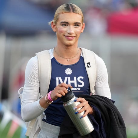 Before California's track and field meet on May 31, 2025, President Donald Trump demanded that transgender athletes like AB Hernandez not be allowed to compete in girls' track and field events. Three days before the meet, the California Interscholastic Federation enacted a rule change that allowed athletes assigned female at birth to receive medals based on where they would have finished if a transgender athlete had not competed. Hernandez, who placed first in the high jump and triple   jump and finished second in the long jump, shared the podium with her cisgender competitors.