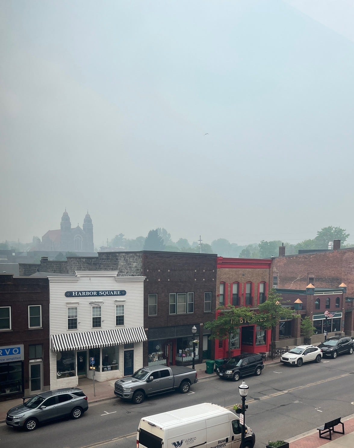 Where is the wildfire smoke coming from? Air quality alert in Michigan