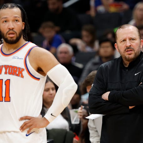 Tom Thibodeau relied heavily on guard Jalen Brunson for ball control and to run the offense during the 2025 NBA playoffs.