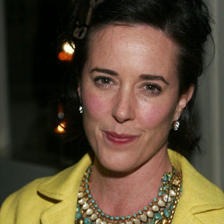 Kate Spade attends a gallery exhibition of photographer Slim Aarons' work curated by Kate Spade at Fred Segal Cafe on Feb. 16, 2006, in Los Angeles.