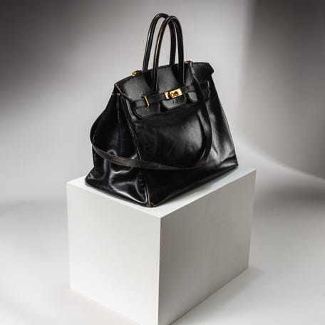 The original Hermès Birkin bag.
