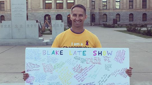 Ron Blake understands trauma. He also understands what it's like to work through it.