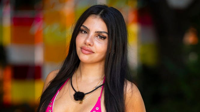 "Love Island USA" star Huda Mustafa, one of Season 7's original contestants.