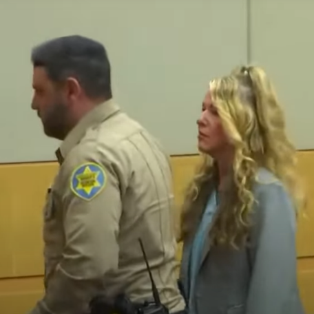 Lori Vallow Daybell is escorted out of the courtroom on Day 2 of her conspiracy trial on June 6, 2025, after being kicked out by Judge Justin Beresky.