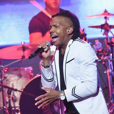 NASHVILLE, TN - JUNE 05: Michael Tait, from muscial group Newsboys, performs during the 4th Annual KLOVE Fan Awards at The Grand Ole Opry House on June 5, 2016 in Nashville, Tennessee. (Photo by Rick Diamond/Getty Images for KLOVE)