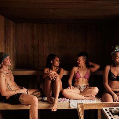 Community Sauna in Hackney Wick, London, is part of the boom of social saunas happening abroad and the U.S.