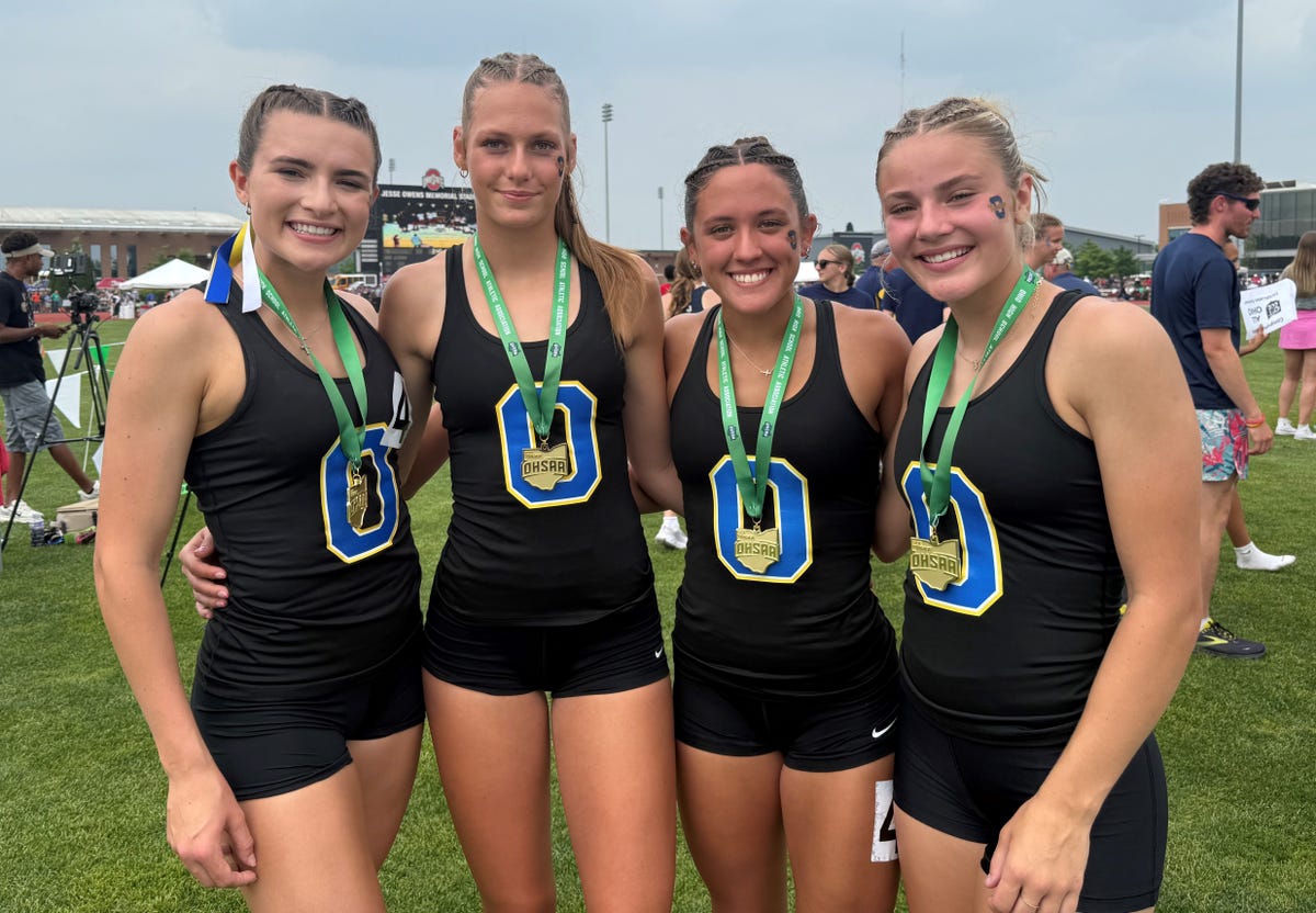 Bischak, Crum, Bulakovski, Mahon bring first relay state championship to Ontario in 4×400