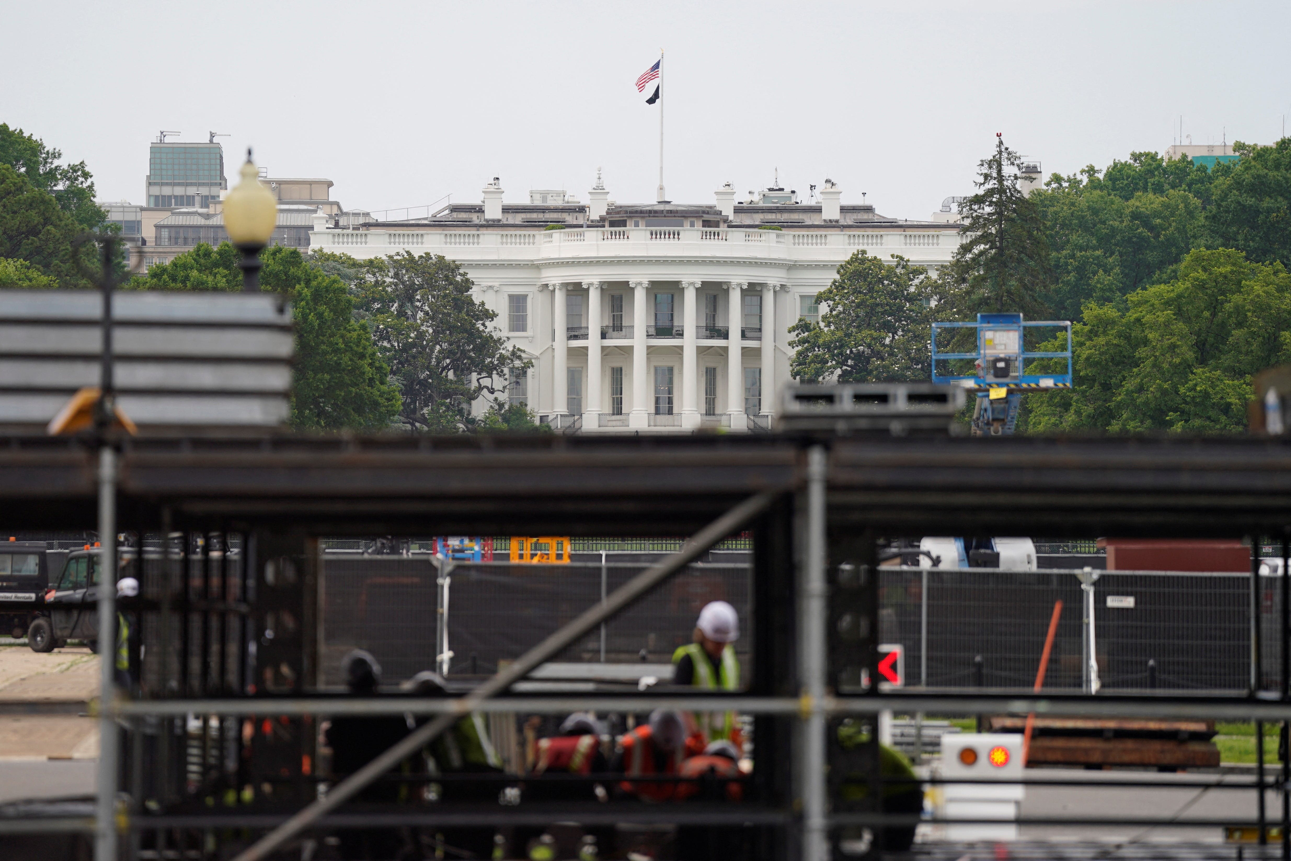 Stage is set and tanks are arriving to celebrate Army's 250th anniversary ...