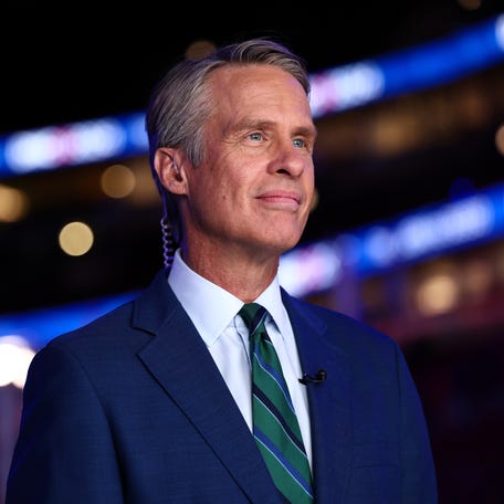 Terry Moran attends the Democratic National Convention in Chicago in August 2024.