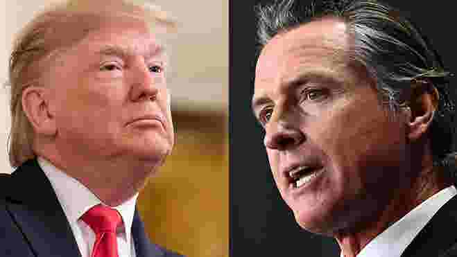 Trump claims Newsom is unfit for presidency due to dyslexia