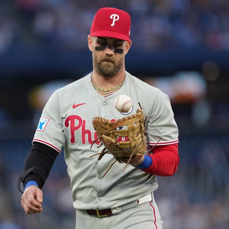 Bryce Harper had an .814 OPS before going on the injured list.
