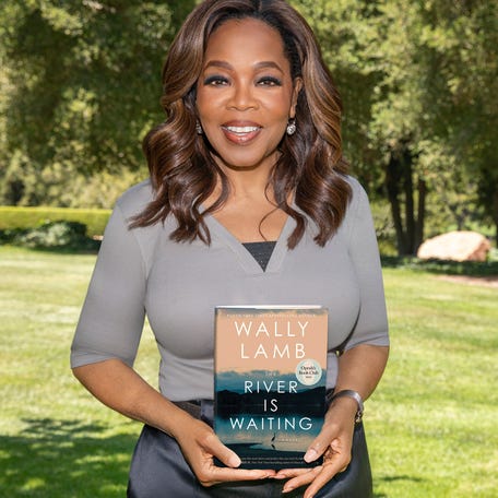 Oprah Winfrey chose "The River is Waiting" by Wally Lamb as her latest book club pick.