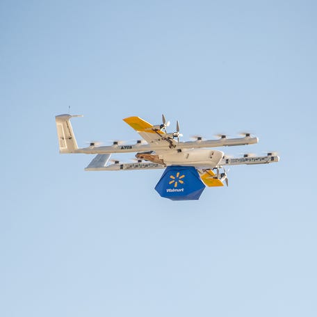 Walmart is expanding its drone delivery service to five more major United States cities, the company announced.