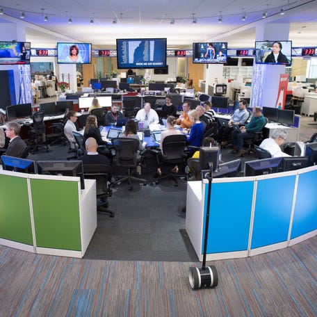 The USA TODAY Newsroom Hub.