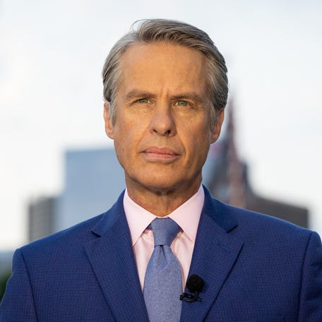 Terry Moran covers the Republican National Convention in Milwaukee, Wisconsin, for ABC News in July 2024.  TERRY MORAN
