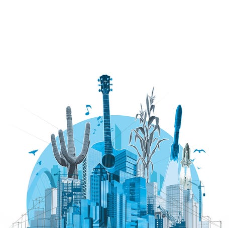 USA TODAY Network journalists who live and work in America's growing cities — Phoenix, Des Moines, Nashville and Florida's Space Coast — took a close look at their hometowns' unique paths to success, and how fellow residents have benefited or suffered along the way.