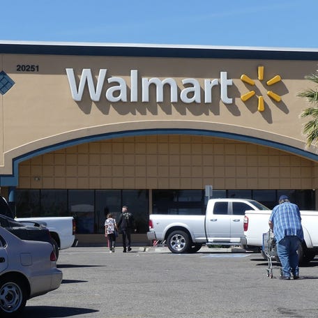 A Walmart Supercenter in Victorville, California.