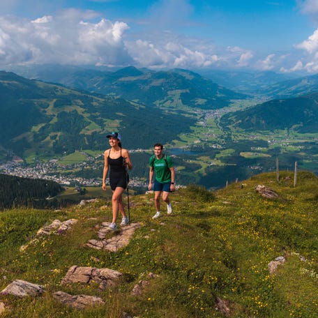 Back Roads guided hike in the Alps near Kitzbuhel, Austria