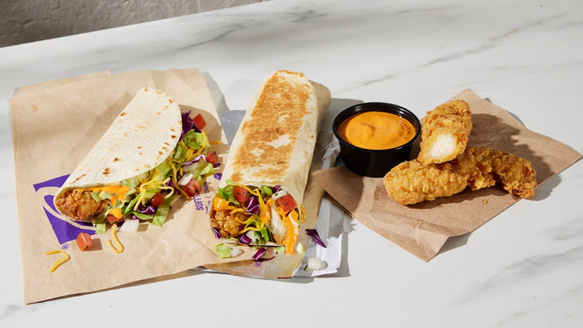 Taco Bell debuts Crispy Chicken Tacos, Burritos and Strips: See ...