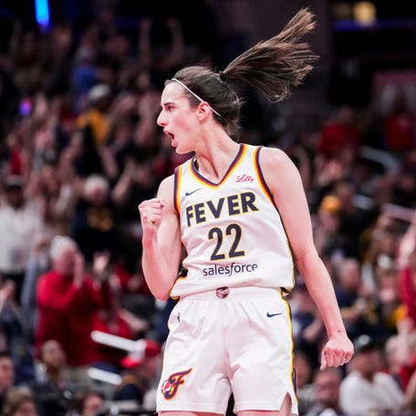 Indiana Fever guard Caitlin Clark (22) is set to return on June 14.