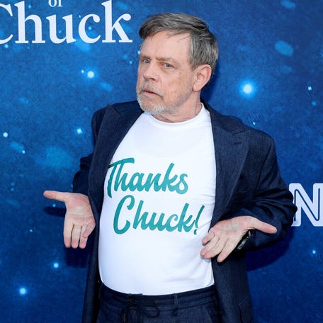 LOS ANGELES, CALIFORNIA - JUNE 02: Mark Hamill attends the Los Angeles Premiere of Neon's "The Life Of Chuck" at Hollywood Legion Theater on June 02, 2025 in Los Angeles, California. (Photo by Amy Sussman/Getty Images)