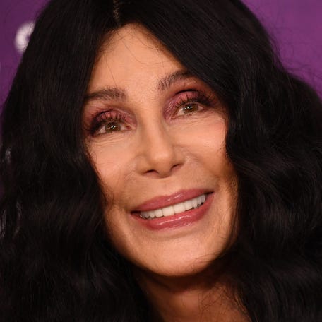 US singer and actress Cher attends Cirque du Soleil's KOOZA red carpet premiere at the Santa Monica Pier, in Santa monica, California, October 24, 2024.