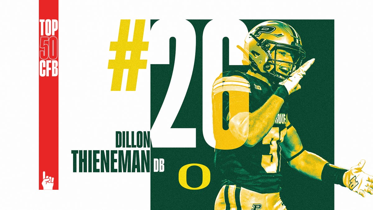 Oregon safety Dillon Thieneman named a college football Top 50 player Oregon safety Dillon Thieneman named a college football Top 50 player