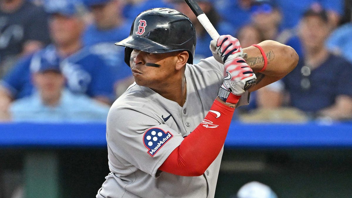 Rafael Devers was a three-time All-Star and World Series winner with the Red Sox.