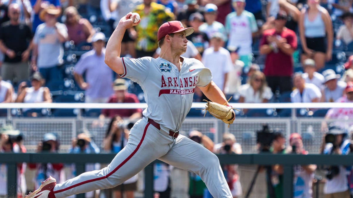 Ncaa Baseball College World Series Arkansas V Murray State